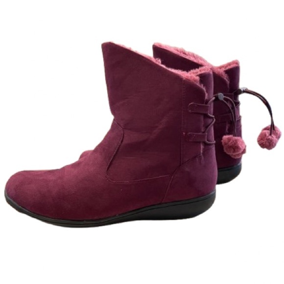 Soft Style JAZZY Women's Plum Winter Boots 9.5 - Picture 1 of 8